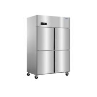 海尔(Haier)SL-1050D4S厨房冰箱商用立式四门冰柜饭店食堂酒店餐厅后厨不锈钢铜管双系统四门全冷冻