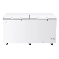 海尔(Haier)BC/BD-519GHP冰柜 519升商用卧式大容量冷藏冷冻零下38度速冻冷柜