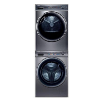 海尔全自动洗干一体机 EG100MATESL6+EHGS100FMATE81U1 10kg大容量1级能效不锈钢内桶LED