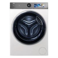 海尔(Haier)XQG100-BD14386WTLU1滚筒洗衣机全自动 云溪386W 家用10公斤直驱精华洗超薄