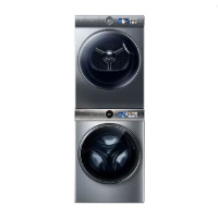 海尔(Haier)XQG100-BD14386TLU1+HGY100-F386U1直驱热泵3D透视烘干386套装精华洗