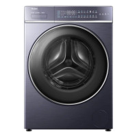 海尔(Haier)XQG100-BLDE566BU1 云溪系列 直驱变频 活水精华洗 滚筒洗衣机 智能投放 大筒径