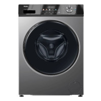 海尔(Haier)EG100HMAX29S 洗衣机全自动 洗烘一体机 10公斤超薄滚筒洗衣机 晶彩屏蒸汽烘干