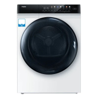 海尔(Haier) EHG100FMATE7WU1晶彩烘干机家用烘衣服10kg速热泵全自动滚筒