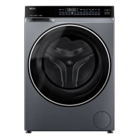 海尔(Haier)XQG100-BLDE582HU1家用全自动精华洗直驱超薄10kg滚筒洗衣机