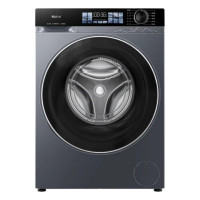 海尔(Haier)XQG100-BD37E 新品4.0升级慕斯冲浪洗直驱超薄滚筒洗衣机1.15洗净比+蓝盾除菌+智能投放