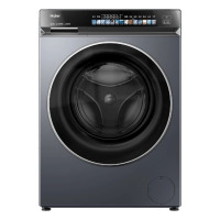 海尔(Haier) XQG100-HBE376XS 洗衣机滚筒洗干一体机全自动超薄直驱精华洗洗烘 24小时发货