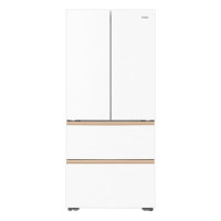海尔(Haier) BCD-511WGHFD1BWLU1 多门冰箱 511升大容量 自动除霜 嵌入式设计 白色面板 家庭