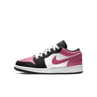 Air Jordan 1 low GS AJ1 樱花粉黑白情人节低帮篮球鞋554723-106