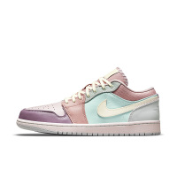 耐克Air Jordan 1 Low AJ1 彩色拼接 马卡龙低帮 DJ5196-615