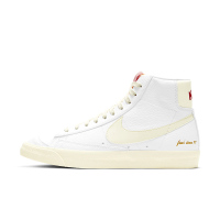 Nike耐克 Blazer Mid米白黄 爆米花复古高帮板鞋 CW6421-100