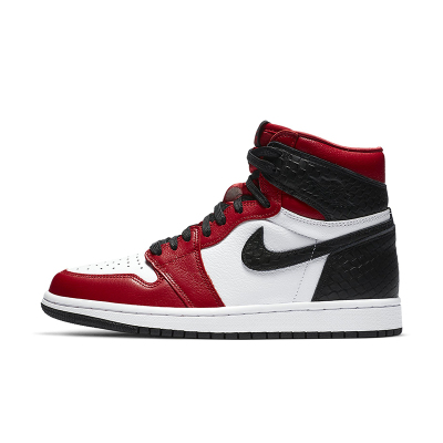 AIR JORDAN 1 WMNS AJ1 OG 蛇纹 白红芝加哥黑红脚趾 CD0461-601