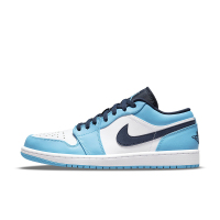 NIKE Air Jordan 1 Low AJ1 白蓝 北卡蓝大学 低帮553558-144