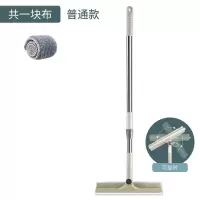 (可刮可擦)擦玻璃神器长杆伸缩杆擦窗清洁器家用搽洗双面擦刮水器 可刮可擦伸缩擦窗器(共一块布)无赠品