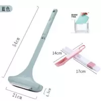 升级款纱窗刷玻璃刷多功能干湿两用清洗神器免拆洗清洁纱窗玻璃刷 升级[刮刷擦篮色+缝隙刷+清洁片10
