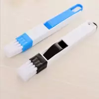 日本可伸缩多功能纱窗刷家用擦玻璃器纱窗免拆洗神器纱窗清洁刷子 [颜色随机]1个缝隙刷