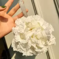沐浴球浴花可爱少女泡泡洗澡球超柔软大号儿童气泡弹不易散澡花