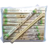 一次性方便筷子尖头连体双生筷独立包装快餐饮具外卖家用卫生 5.0*19.5 100双