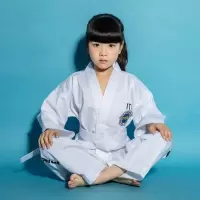跆拳道ITF道服儿童成人男女初学武术服训练服国际跆拳道服装用品