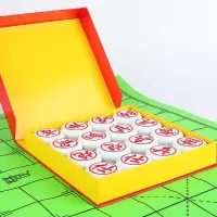 中国象棋密胺麻将材质 玉石手感便携耐磨防摔树脂象棋中大码象棋