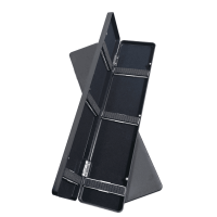 大容量鱼漂盒 45cm 53cm长浮漂盒 黑色塑料漂盒 垂钓渔具用品盒 45cm(大容量) 送1支白天漂