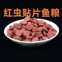 贴片鱼食小型鱼饲料孔雀鱼鱼粮灯鱼斗鱼金鱼热带鱼通用红虫丰年虾
