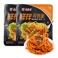 南街村266克鲜拌简餐面飘香排骨味