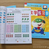 幼小衔接一日一练数学拼音语文练习册学前儿童习题数学加减法训练 数学练习册（A4大开本/54页码）