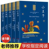 小王子书 昆虫记 海底两万里小学版 三年级四年级课外阅读书籍 我与文学有个约会(全五册)