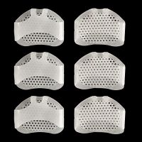 防痛前脚掌垫高跟鞋神器女护脚不累脚穿高跟鞋防滑硅胶蜂窝前掌垫 3双硅胶款白色