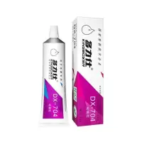 多力仕704有机硅密封胶k-704硅橡胶电子元件绝缘防水耐高温工业胶 高品质(白色) 50ml