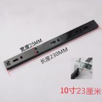 二节25mm宽抽屉轨道加厚缓冲阻尼静音导轨橱柜键盘托电脑桌滑轨 二节25宽10寸黑色=25cm[1付