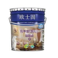 内墙乳胶漆墙面漆防水涂料屋顶油漆家用40斤白色室内欧士利金装漆 白色 40斤送滚筒毛刷