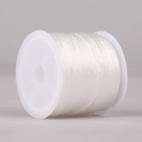 [晶益珠宝]手串绳弹力线手工手链绳子耐磨串珠松紧皮绳DlY材料 白色[50米以上长度]