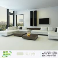 水性地坪漆 水泥地面漆 刷墙漆 防水乳胶漆 墙面漆油漆涂料漆墙漆 米白色 1公斤[可涂刷4个平方地面左右]