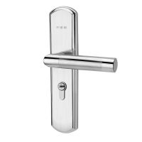 室内门锁家用通用型卧室房门木门锁具免改孔可调节门把手手柄执手 5630可调面板把手(不配锁体锁芯) 35-50mm