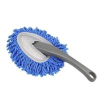 洗车拖把刷车工具扫灰擦车神器家车两用清洁工具除尘掸子汽车用品 蓝色[小拖把]_促销
