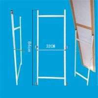 试衣镜穿衣镜简约支架配件穿鞋镜架子镜子架托镜子金属支架落地 32CM