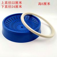 鸽子用品用具信鸽蛋窝草窝玉米皮巢盆鸽子窝信鸽鸽具鸽子草窝抱窝 蓝色压边巢盆(方便使用) 数量:1个