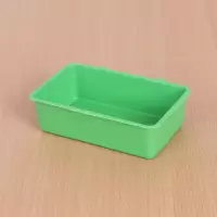 鹦鹉洗澡盆小鸟用沐浴盆虎皮文鸟绣眼八哥用品用具大号防溅洗澡盒 长方形简易洗澡盆