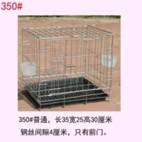 加粗鸽子笼鸡笼兔笼猫笼鸭笼养殖笼鸽子配对笼大号繁殖鸽家用 35*25*30带粪盘 均码