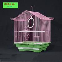 鹦鹉笼子玄凤虎皮鹦鹉笼子豪华大型鸟笼子大号金属牡丹鹩哥繁殖笼 不含鸟笼 原木云梯8节一件