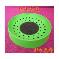 鸽子用品用具鸽子窝防翻草窝信鸽用品鸽具蛋窝塑料巢盆棕布垫 普通塑料窝(10个)