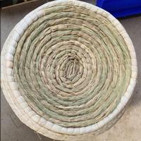 鸽子用品用具鸽子窝防侧翻草窝信鸽用品鸽具蛋窝塑料巢盆棕垫布垫 直径35厘米鸡窝1个