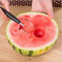 双头不锈钢 西瓜挖球器 果球勺冰淇淋挖球勺 多功能水果挖勺 工具 如图发货 默认