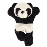 可爱毛绒熊猫冰箱贴礼物送礼四川成都旅游纪念品留言便利贴磁性贴 冰箱贴:小号熊猫