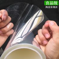 厨房台面保护膜透明大理石桌面耐高温家具贴膜高档石英石灶台贴膜 灶台耐高温[常规]高清透明贴膜 40厘米宽度[每米单价]
