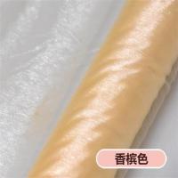 纱幔婚庆结婚用品楼梯扶手装饰纱雪纱婚房拉花布置拱门沙曼布花 75厘米宽香槟50米长