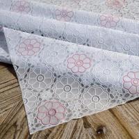 PVC桌布少女心防水防烫防油免洗餐桌垫长方形塑料胶茶几客厅台布 菊花白粉 68*68cm(适合床头柜)