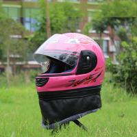 冬季头盔男女保暖全盔摩托车电瓶四季全覆式防雾安全帽 女款[少女粉]